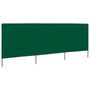 Voir la diapositive 2 : VIDAXL Paravent 3 panneaux Tissu 400 x 160 cm Vert