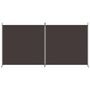 Voir la diapositive 3 : VIDAXL Cloison de separation 2 panneaux Marron 348x180 cm Tissu