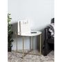 Voir la diapositive 5 : Paris Prix Table d'Appoint Design  Miroir  60cm Or
