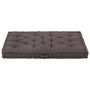 Voir la diapositive 3 : VIDAXL Coussin de plancher de palette Coton 120x80x10 cm Anthracite