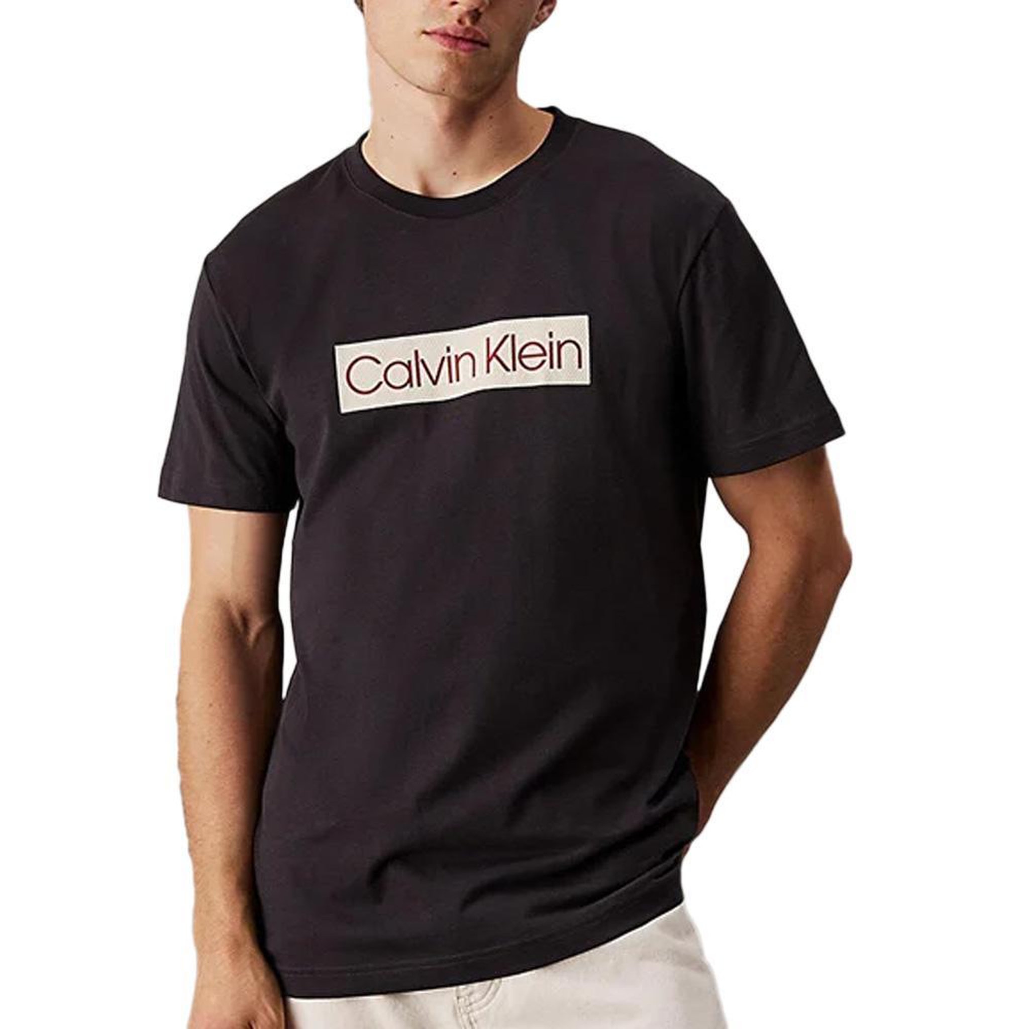 Voir la diapositive 1 : CALVIN KLEIN JEANS T Shirt  Homme Calvin Klein Jeans Calvin Klein Label Phantom