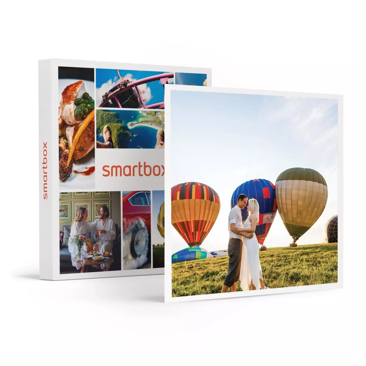 Smartbox Vol en montgolfière pour un duo romantique - Coffret Cadeau Sport & Aventure