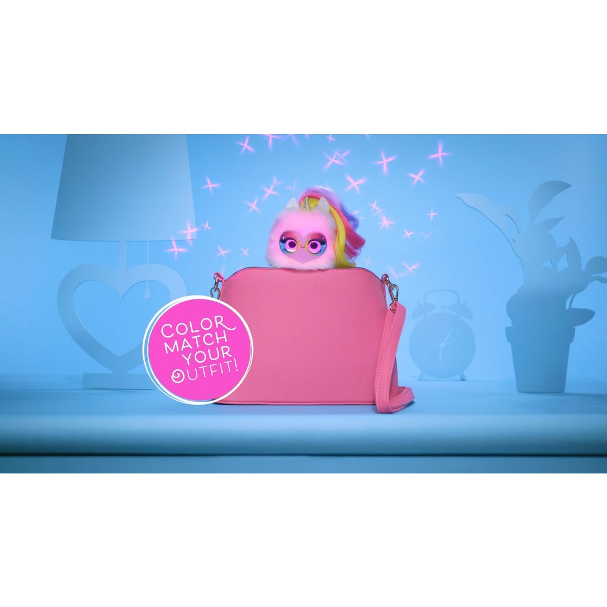 BANDAI Peluche interactive Pixiepop - Pomsies Lumies