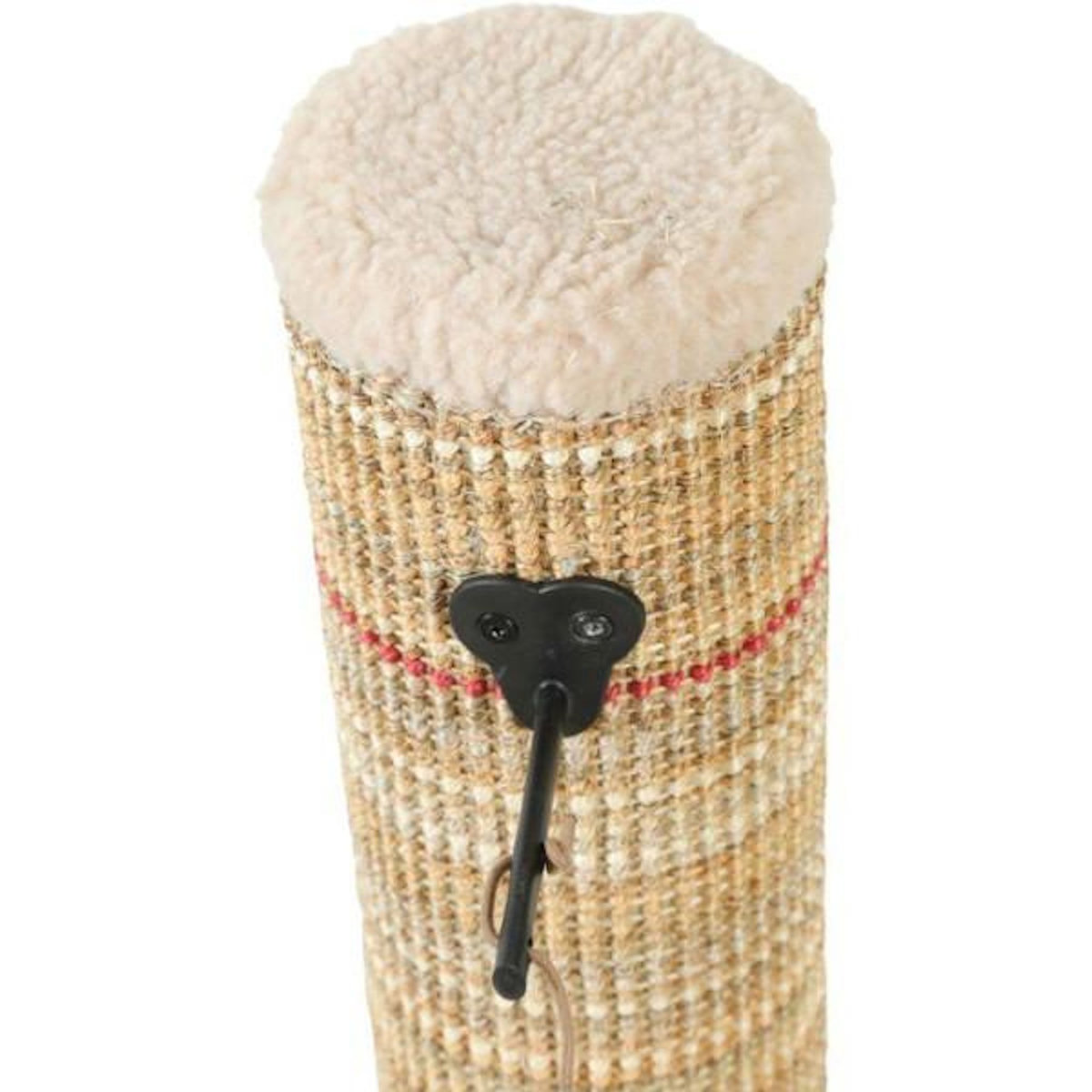 Zolux Poteau griffoir chat - ZOLUX - Sisal - Avec jouet suspendu - 60 cm - Boréal - Beige