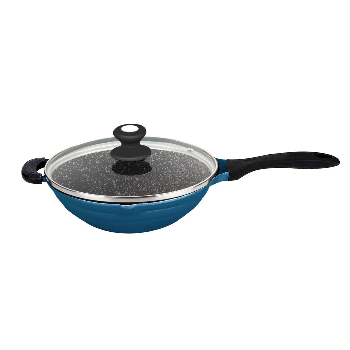 ROSSETTO Sauteuse induction GRANITE fonte aluminium 28 cm  