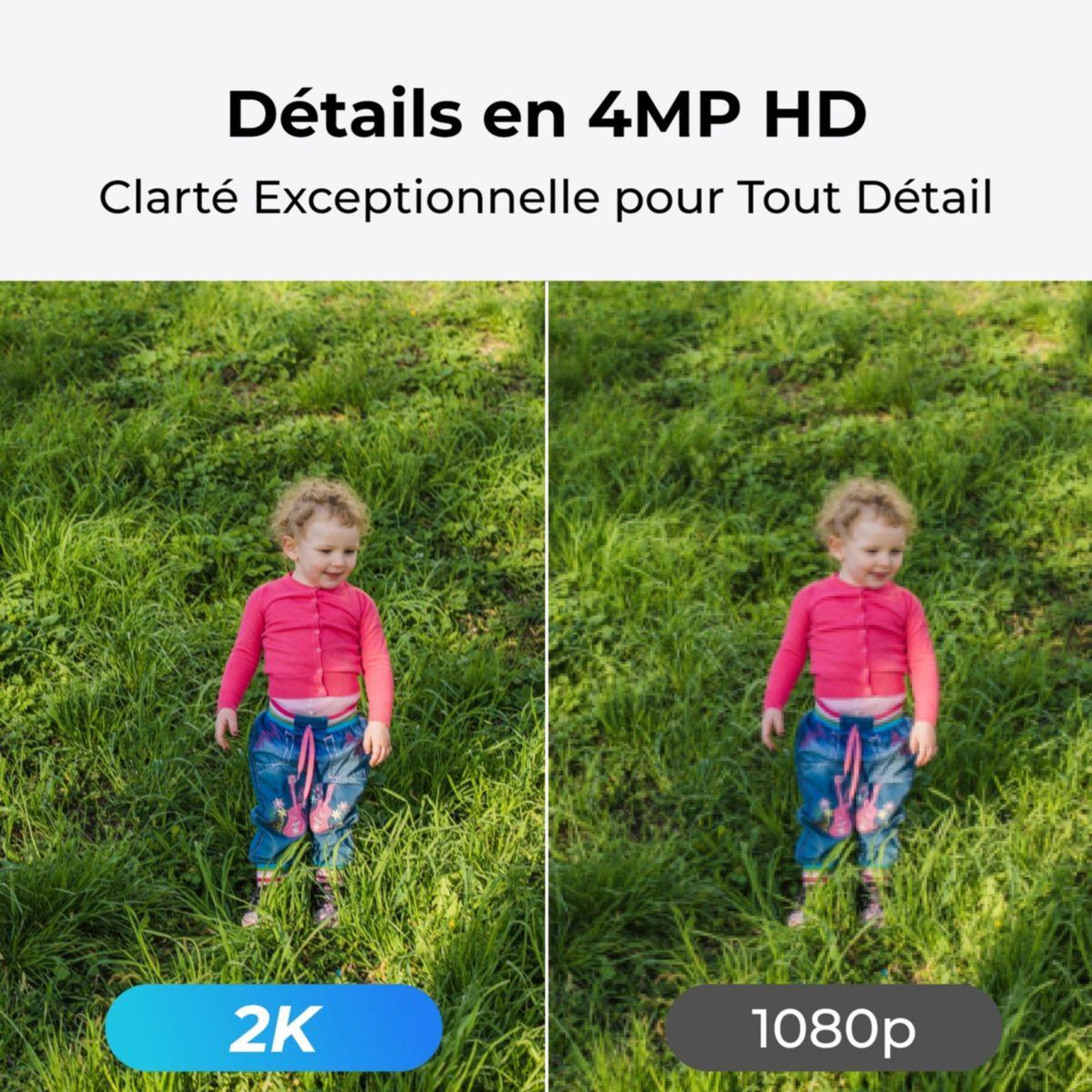 Voir la diapositive 3 : REOLINK Caméra de surveillance G330 Blanche + panneau solaire