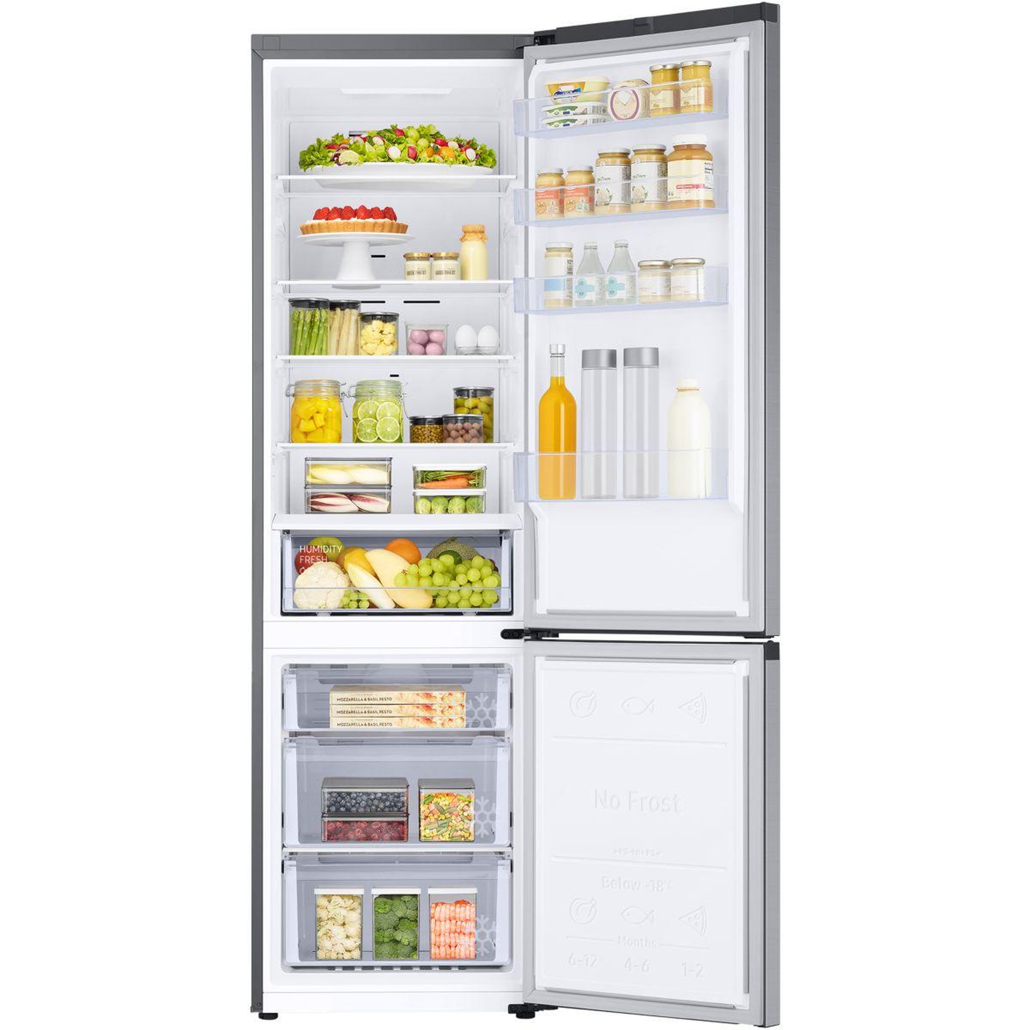 Voir la diapositive 2 : Samsung Réfrigérateur combiné rb38c600dsa