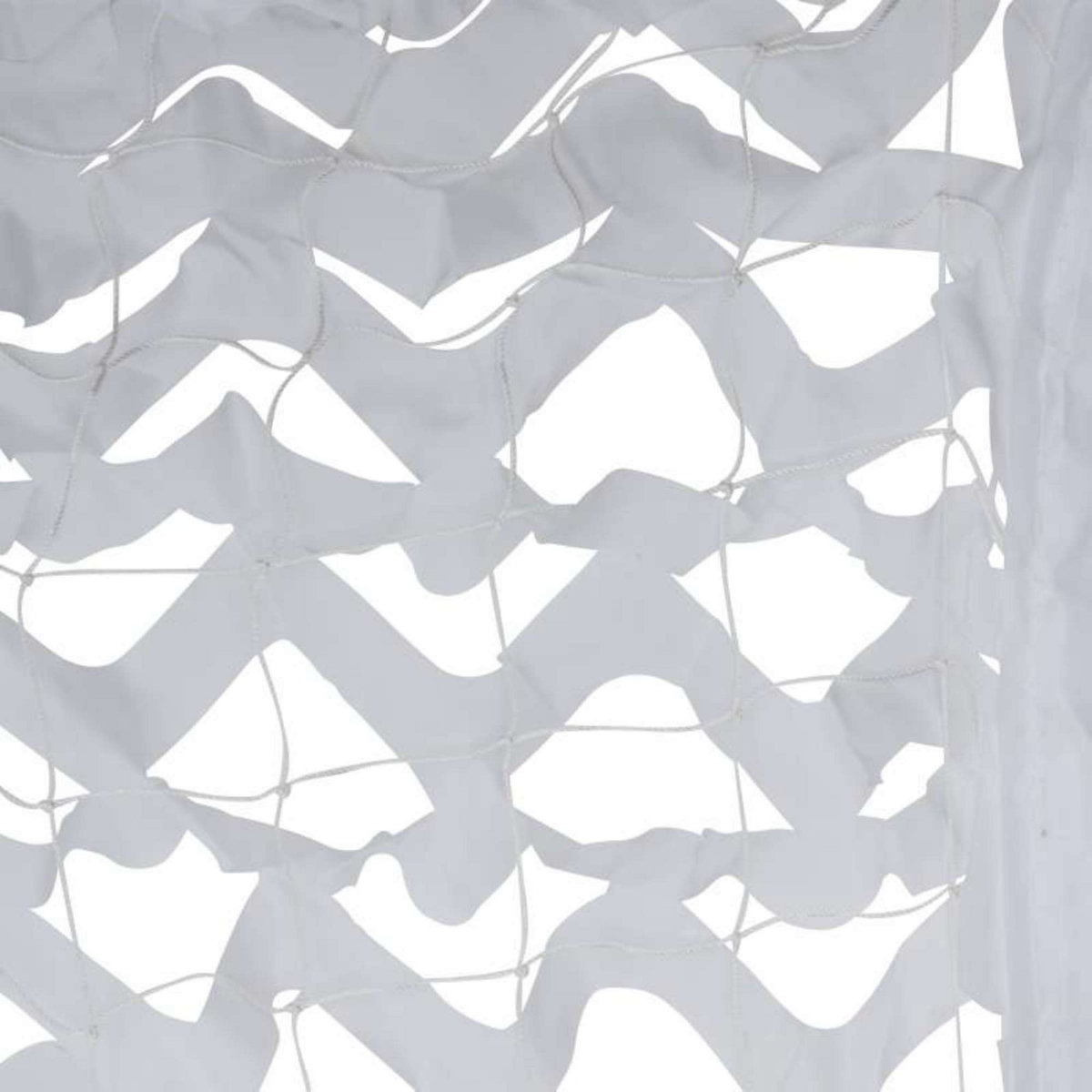  Toile d'ombrage ajourée blanche  3 x 3m