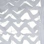 Voir la diapositive 3 :  Toile d'ombrage ajourée blanche  3 x 3m