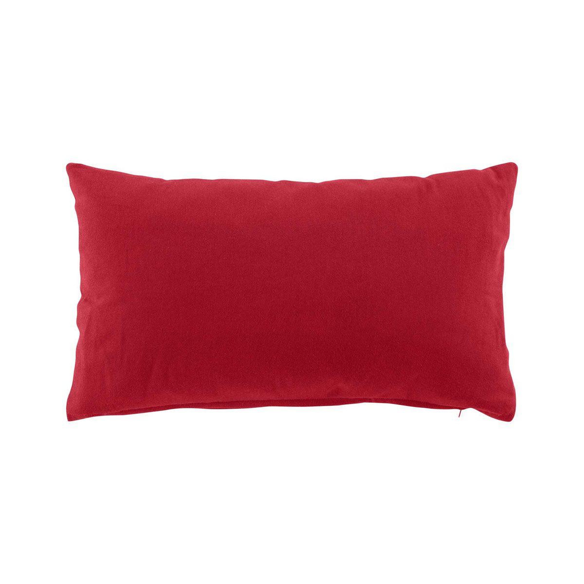 Douceur d'Intérieur Coussin déco  twily  30x50cm rouge