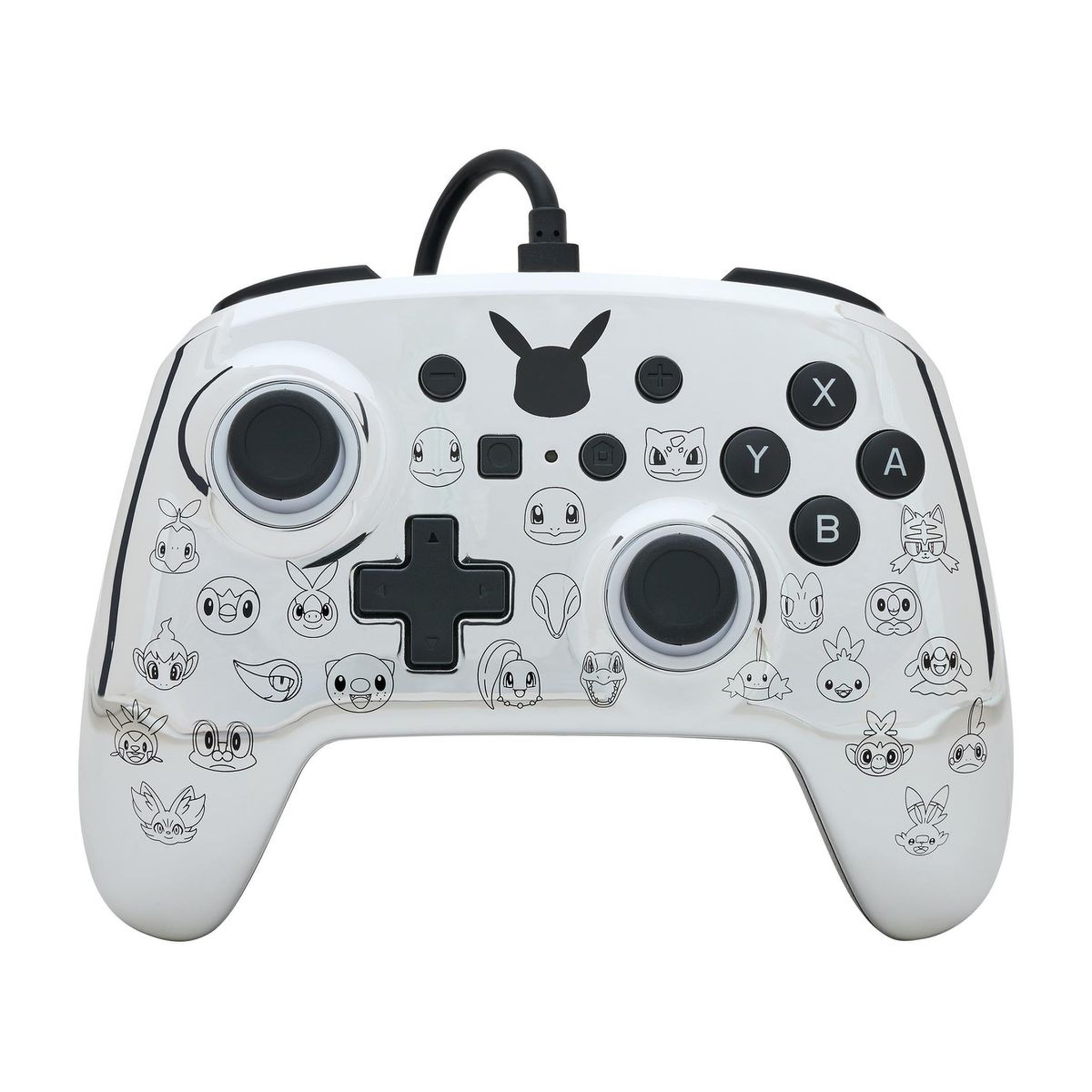 Voir la diapositive 1 : Manette Filaire 25-ème Anniversaire Pokémon Nintendo Switch
