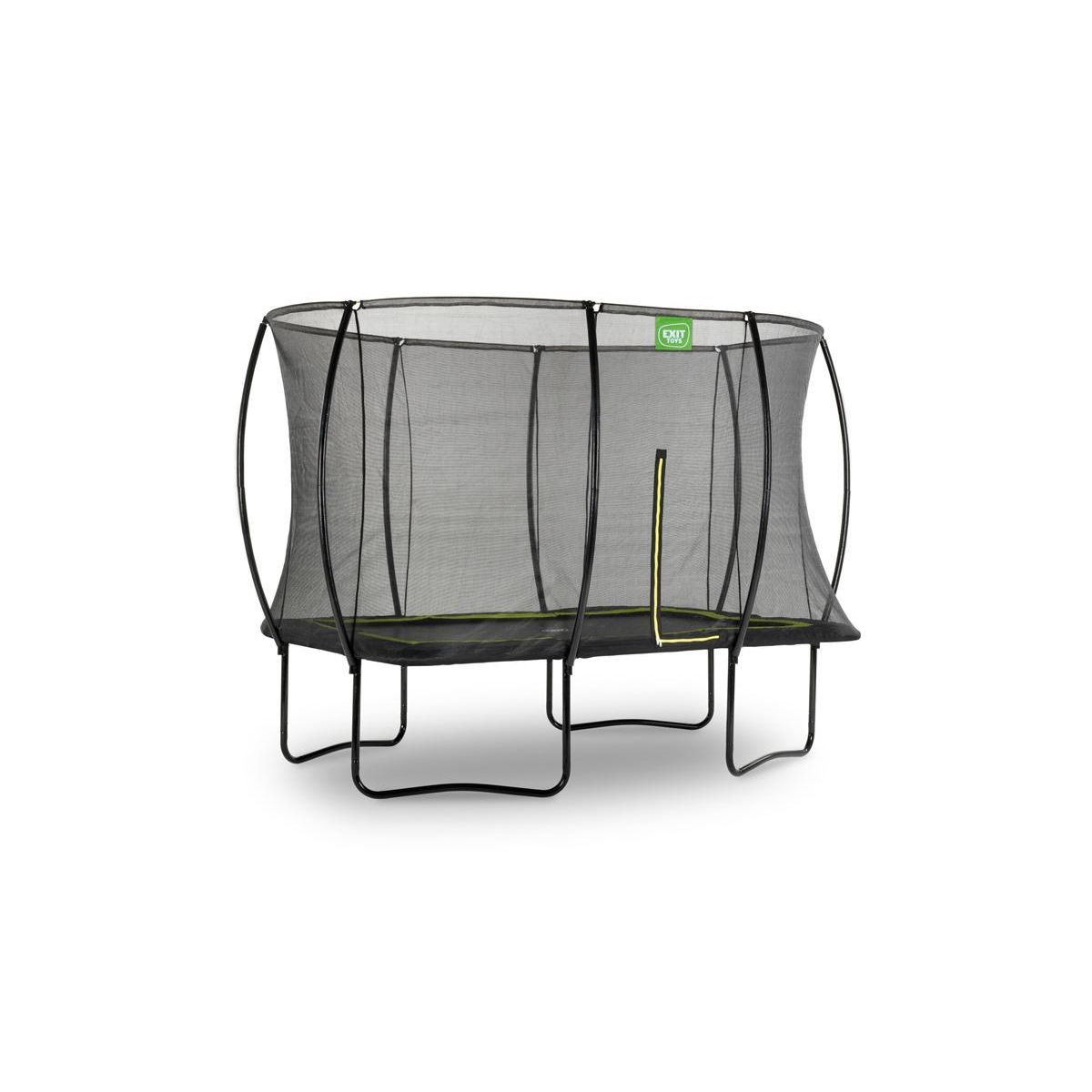 EXIT TOYS Trampoline Silhouette rectangulaire 244 x 366 cm Noir - Exit Toys