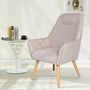 Voir la diapositive 4 : Paris Prix Fauteuil Scandinave  Watson  101cm Beige