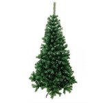 TOILINUX Sapin de Noël Artificiel - 650 Branches épaisses - Modèle Tallinn - H. 180 cm - Vert