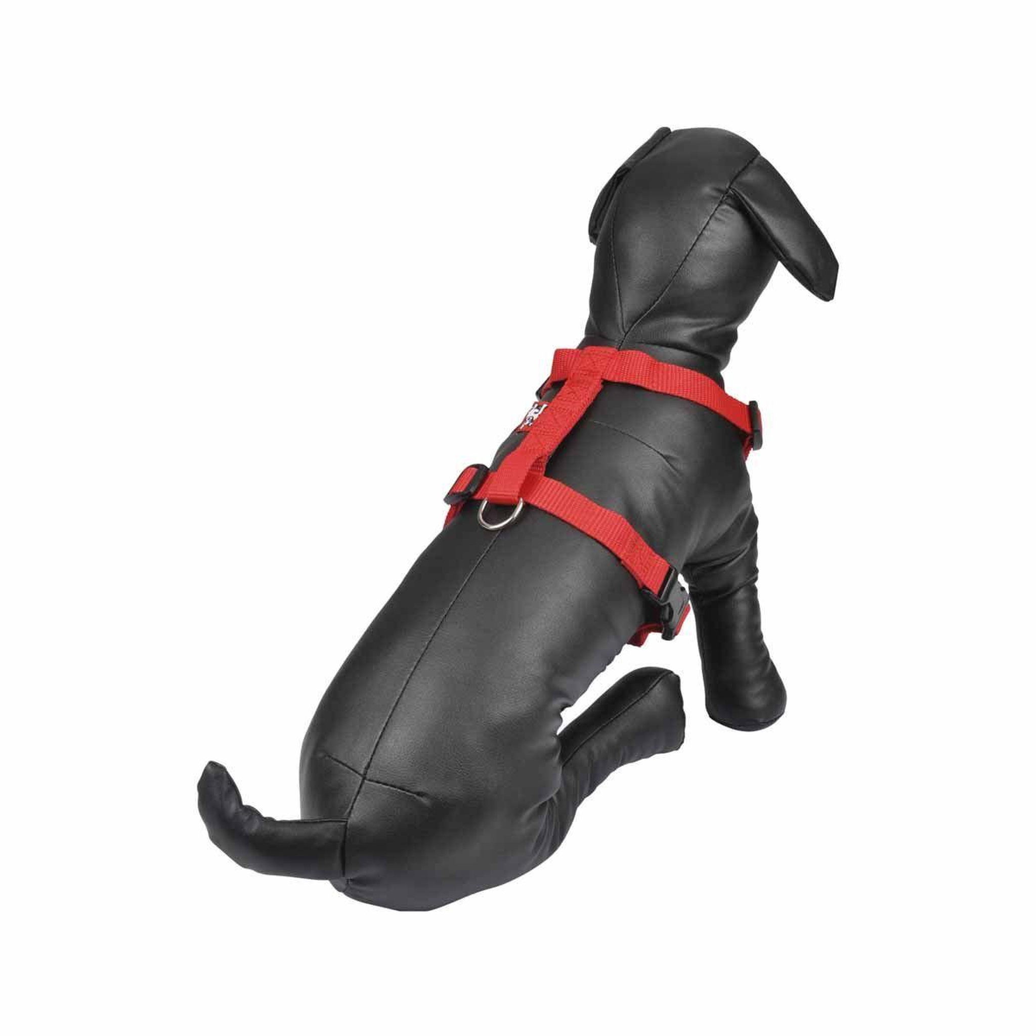 Voir la diapositive 2 : LOVE STORY Harnais réglable chien  essentiel  35-50cm rouge