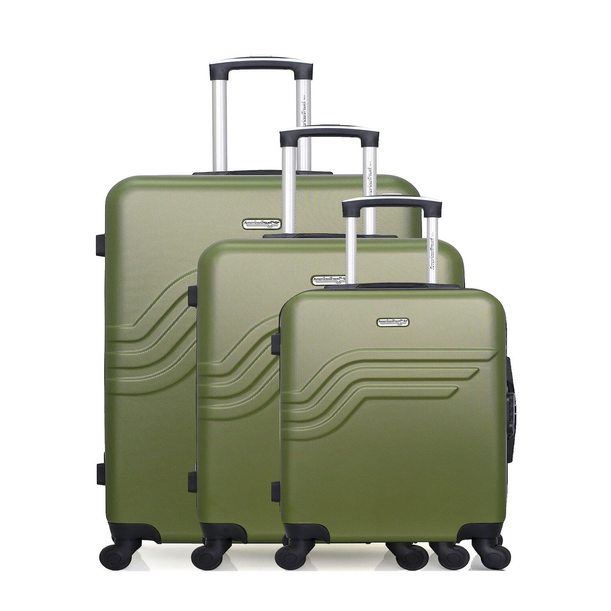 AMERICAN TRAVEL AMERICAN TRAVEL - Set de 3 ABS QUEENS 75 cm