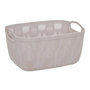 Voir la diapositive 1 : FIVE Panier de Rangement Design  Leaf  3,2L Beige