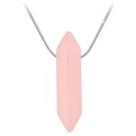 SC CRYSTAL Collier SC Crystal orné d'un quartz rose