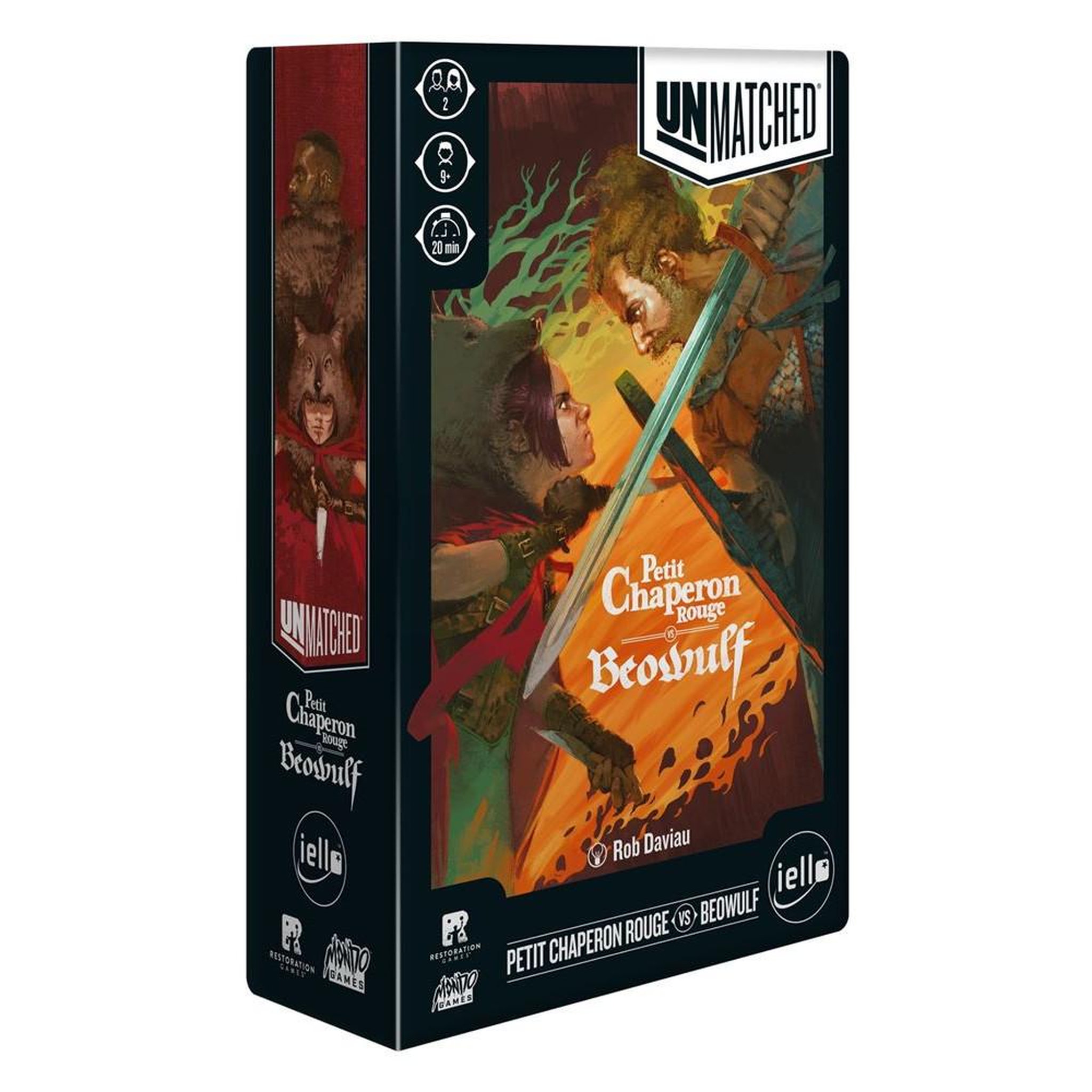 Iello Jeu de stratégie Iello Unmatched Petit Chaperon Rouge vs. Beowulf