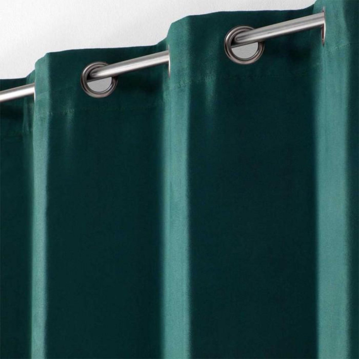 Paris Prix Rideau à Œillets  Sultane  140x240cm Émeraude