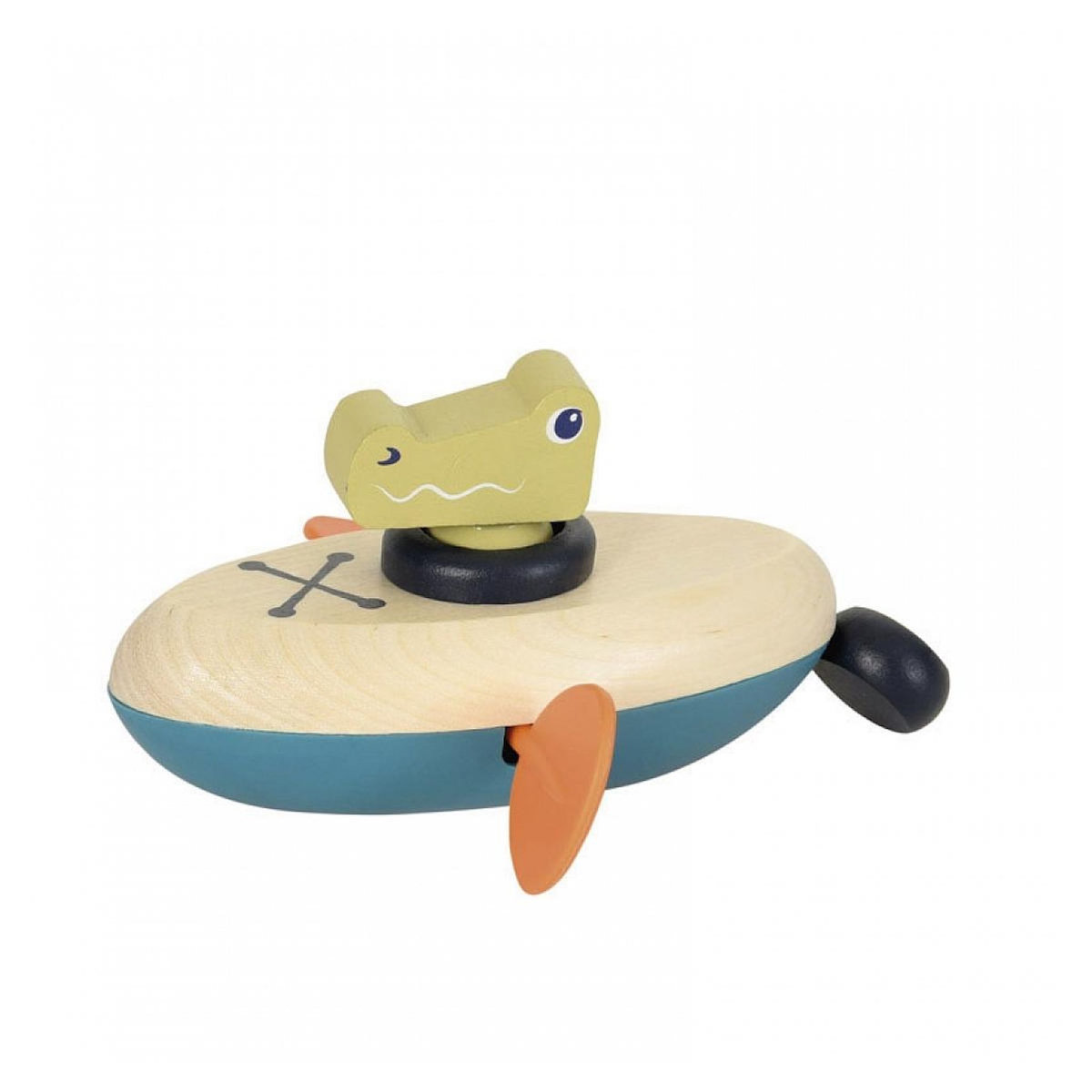 EGMONT TOYS Jeu de bain crocodile en bois