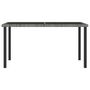 Voir la diapositive 4 : VIDAXL Ensemble a manger de jardin 7 pcs Resine tressee Gris