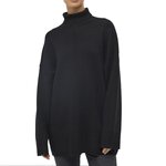 OBJECT Pull Oversize  Femme Object Tunic. Coloris disponibles : Noir