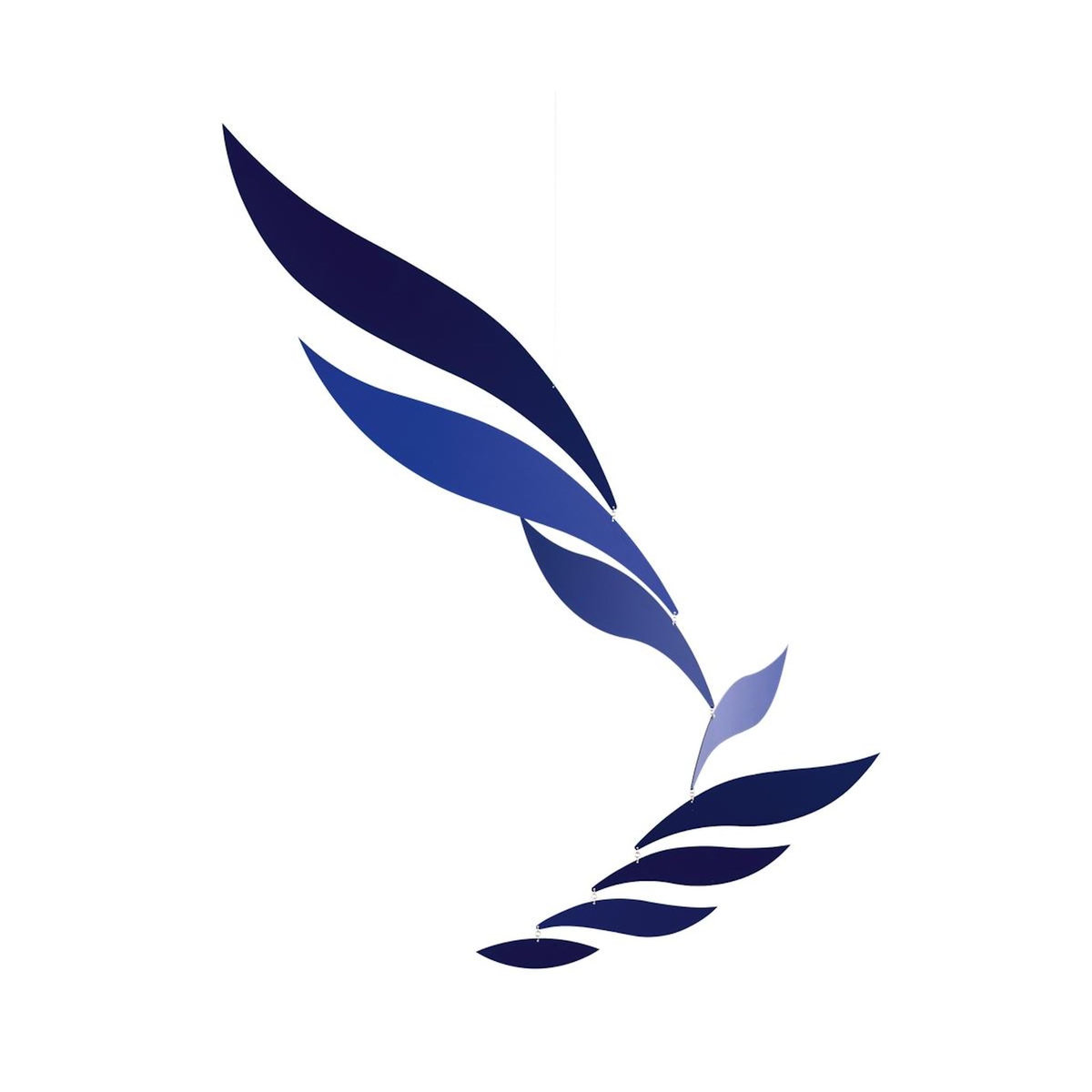 Flensted Rhythm Bleu 72x70cm