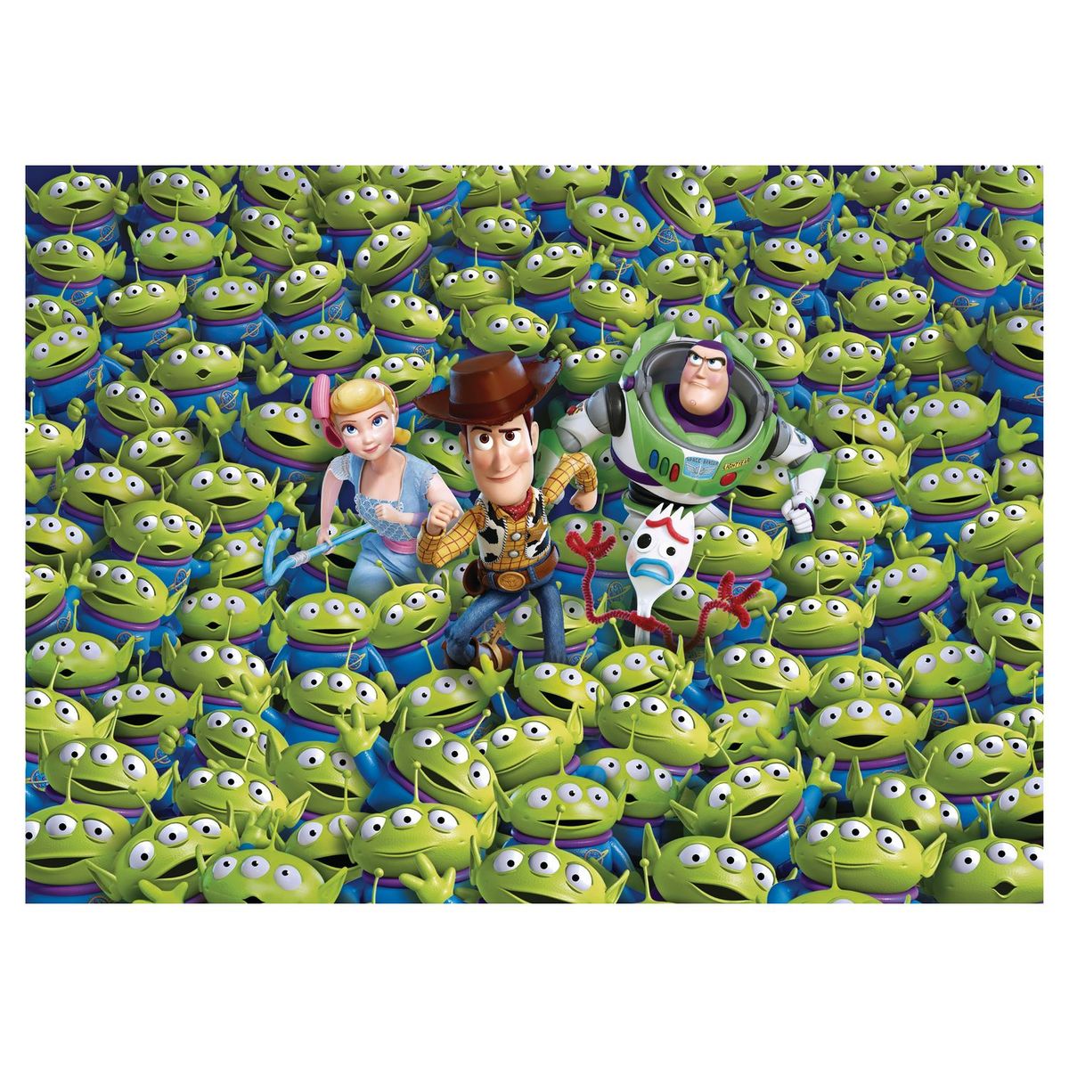 CLEMENTONI Puzzle Impossible 1000 PCS- Toy Story 4