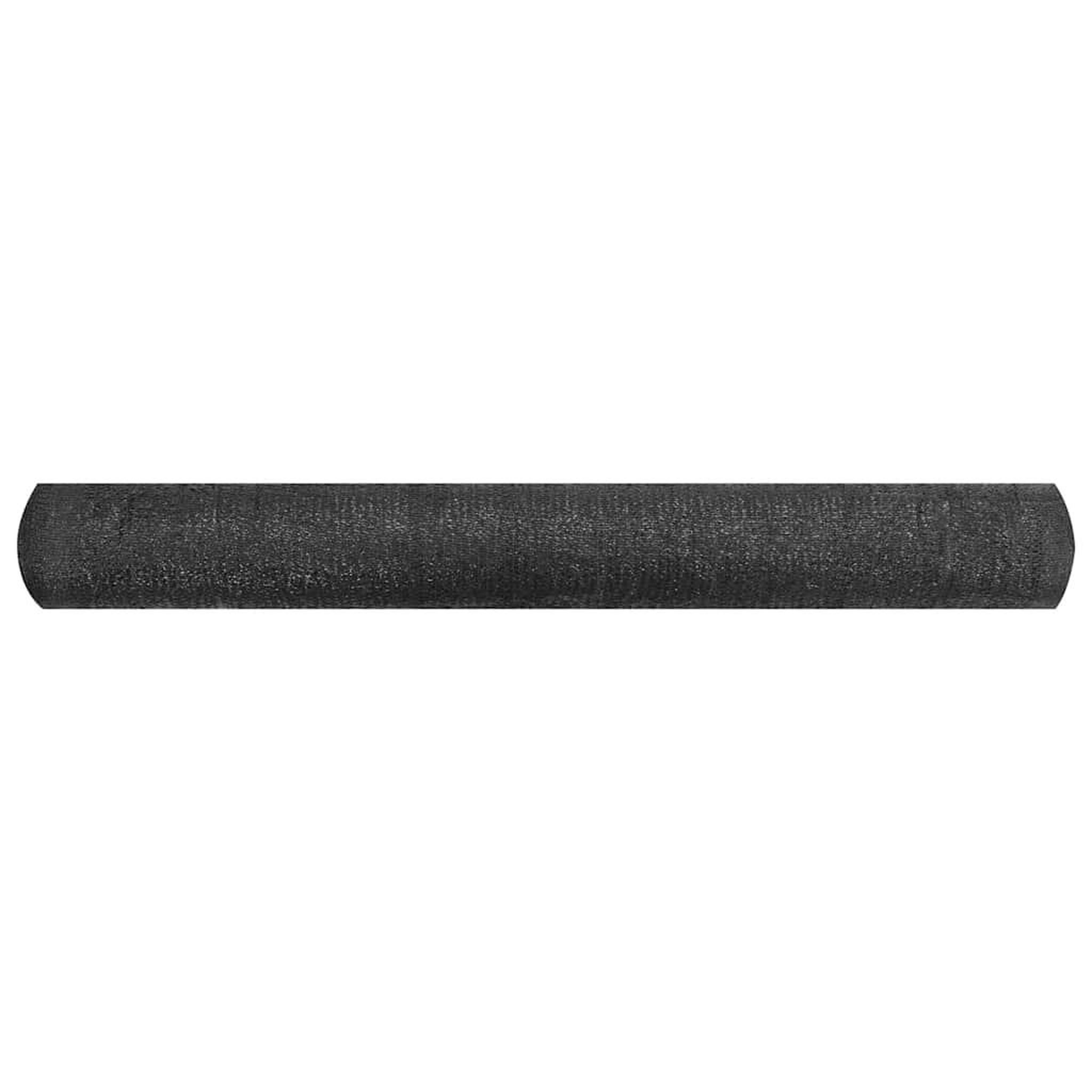 Voir la diapositive 2 : VIDAXL Filet brise-vue noir 3,6x10 m pehd 195 g/m^2