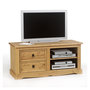 Voir la diapositive 1 : IDIMEX Meuble TV TEQUILA L 120 cm en bois massif - Finition laquée