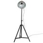 Voir la diapositive 3 : VIDAXL Lampadaire 25 W argent vintage 61x61x90/150 cm E27