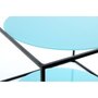 Paris Prix Table d'Appoint Design  Cody  50cm Bleu & Noir