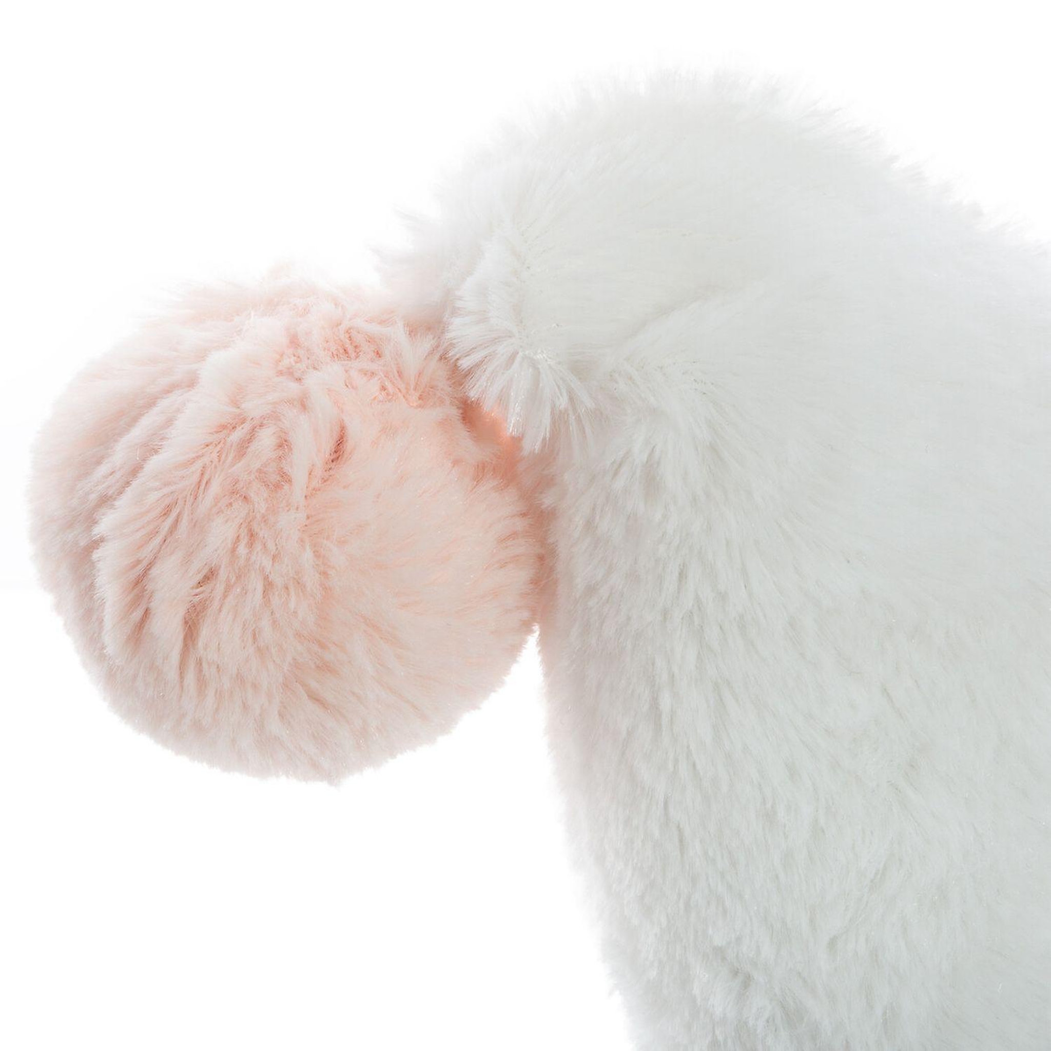 Voir la diapositive 3 : ATMOSPHERA Maxi coussin couronne - blanc et rose
