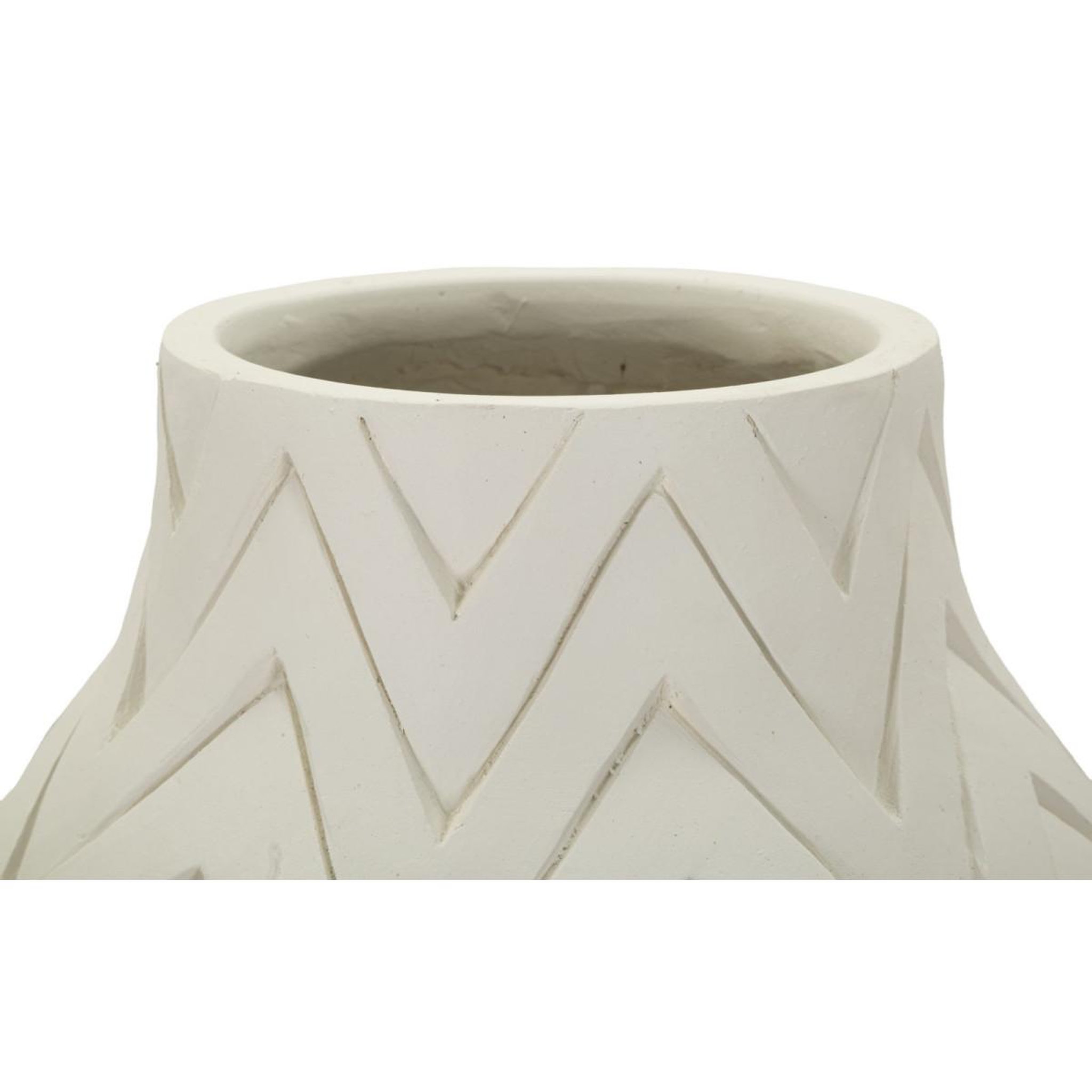 Voir la diapositive 3 : Paris Prix Vase design en céramique  winter  60cm crème