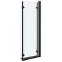 Voir la diapositive 4 : VIDAXL Cabine de douche pliable 3 panneaux ESG 130x138 cm Noir