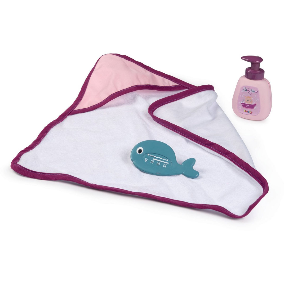 SMOBY Baby Nurse - Baignoire Balnéo électronique 