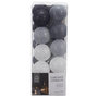 Voir la diapositive 2 : Paris Prix Guirlande Lumineuse à Led  20 Boules  345cm Gris