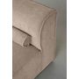 Voir la diapositive 2 : BEST MOBILIER Felix - module d'assise sans accoudoirs en tissu texturé
