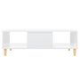 Voir la diapositive 5 : VIDAXL Table basse blanc brillant 103,5x60x35 cm bois d'ingenierie