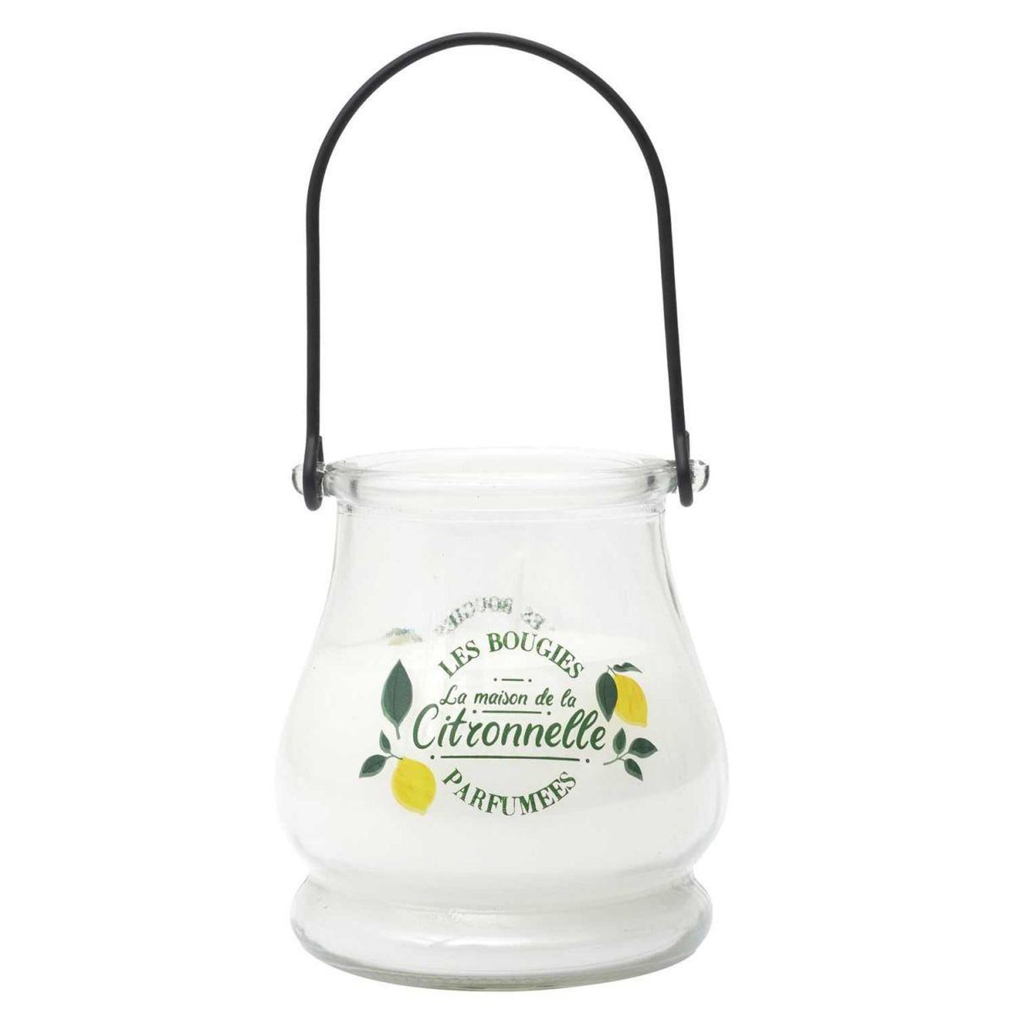 The Home Deco Factory Bougie Parfumée Antimoustique  Couleur  200g Citronnelle
