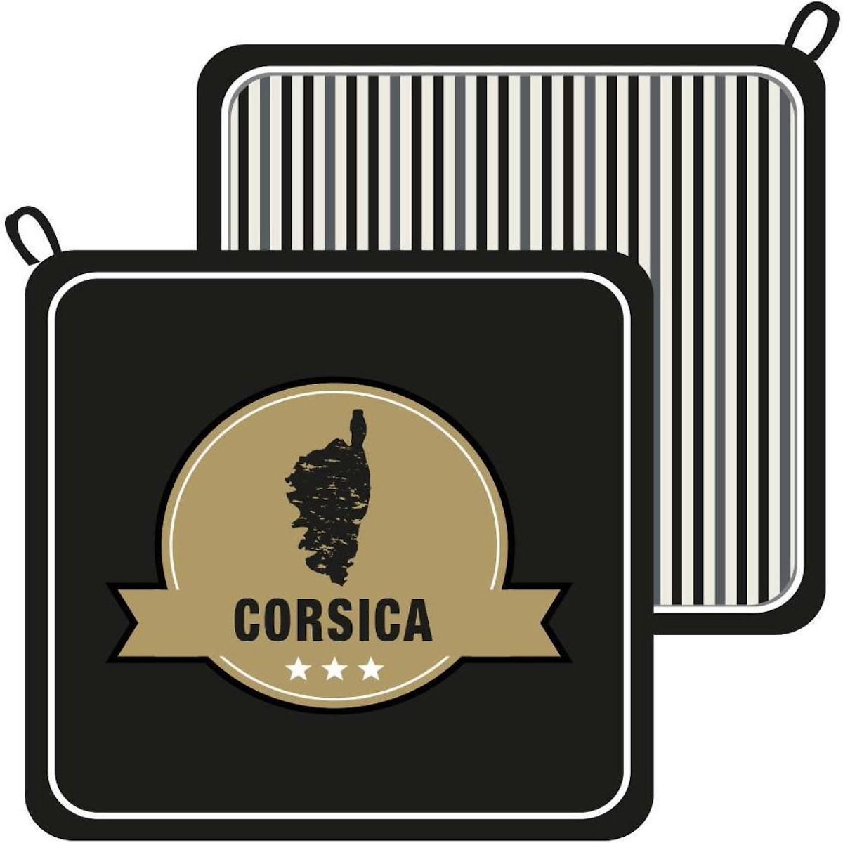 Les Ateliers du Linge Gant et manique imprimés