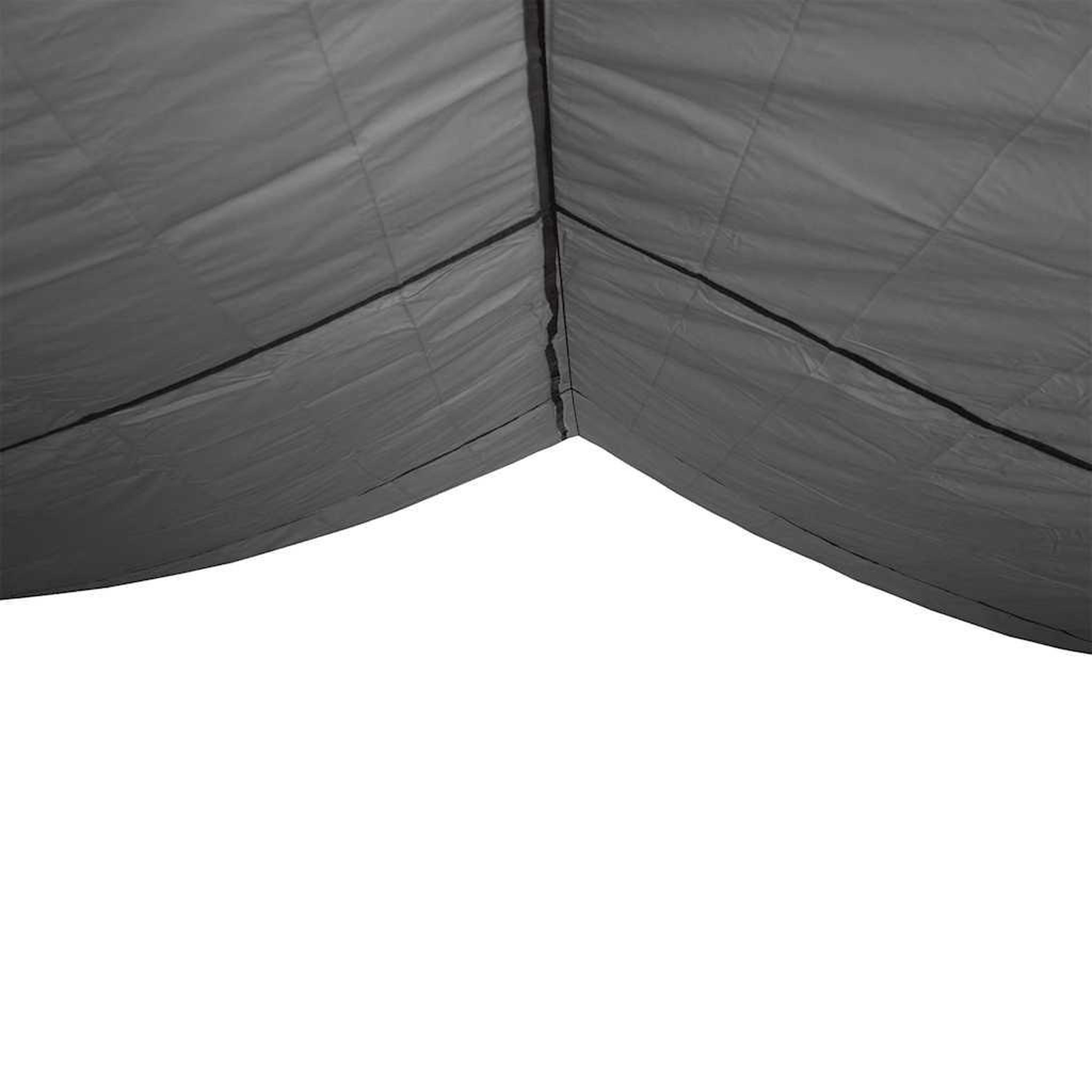 Voir la diapositive 5 : VIDAXL Bache de camping gris et orange 420x440 cm impermeable