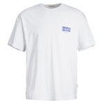 Jack & Jones T-shirt Blanc Homme Jack & Jones 12276717. Coloris disponibles : Blanc