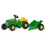 Voir la diapositive 1 : ROLLY TOYS Tracteur a Pedales rollyKid John Deere
