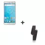 QiLive Pack Smartphone - 6 - Gris - Double SIM  & Bracelet Connecté Bleu Sans Ecran