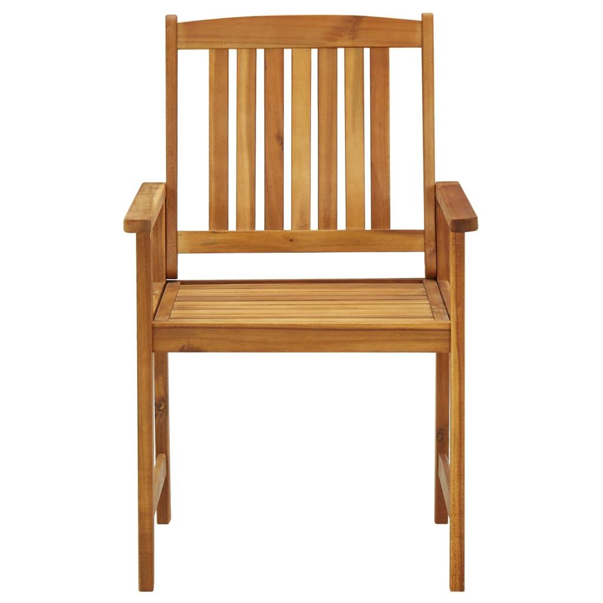Voir la diapositive 5 : VIDAXL Chaises de jardin avec coussins lot de 4 Bois d'acacia massif