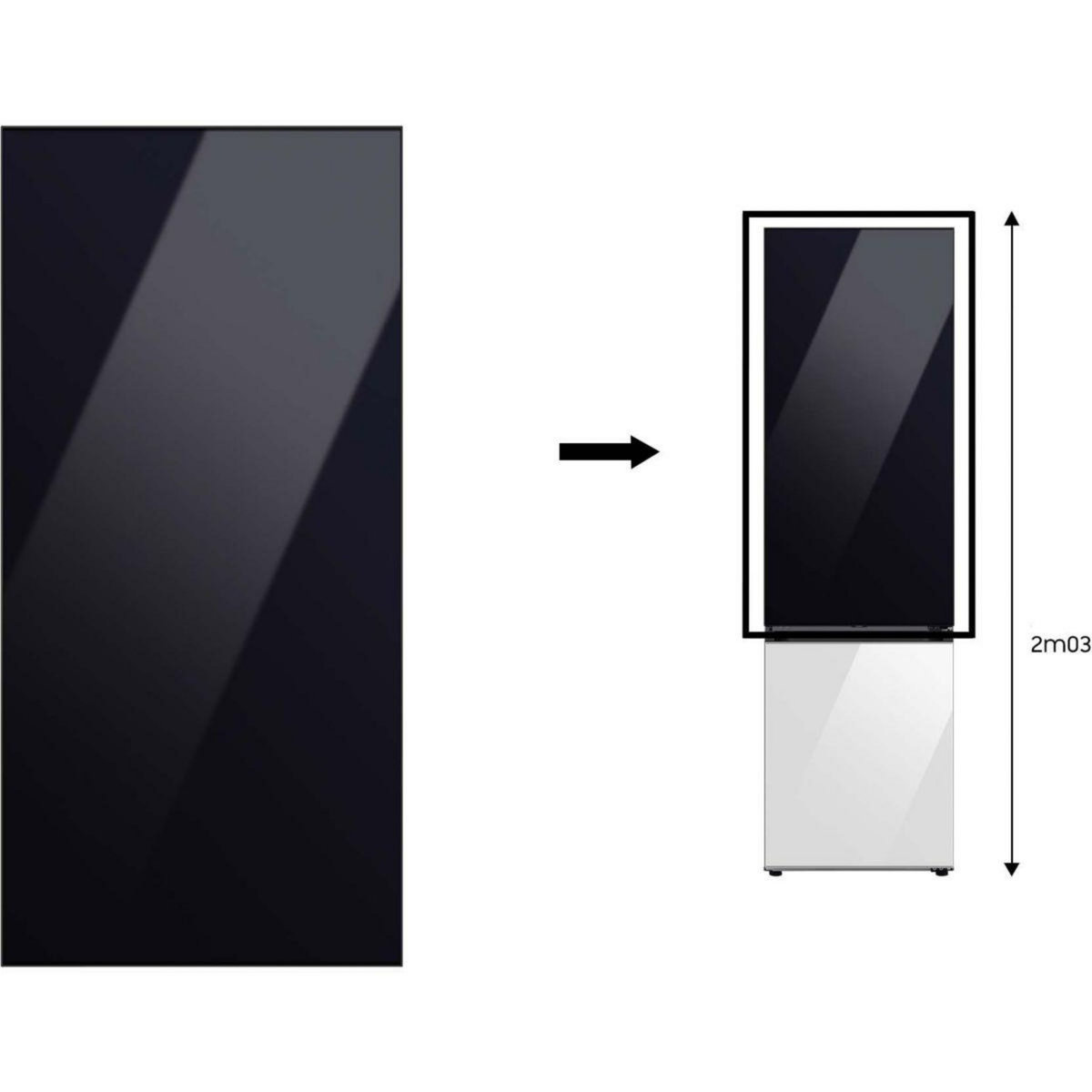 Samsung Panneau d'habillage RA-B23EUT22GM Bespoke