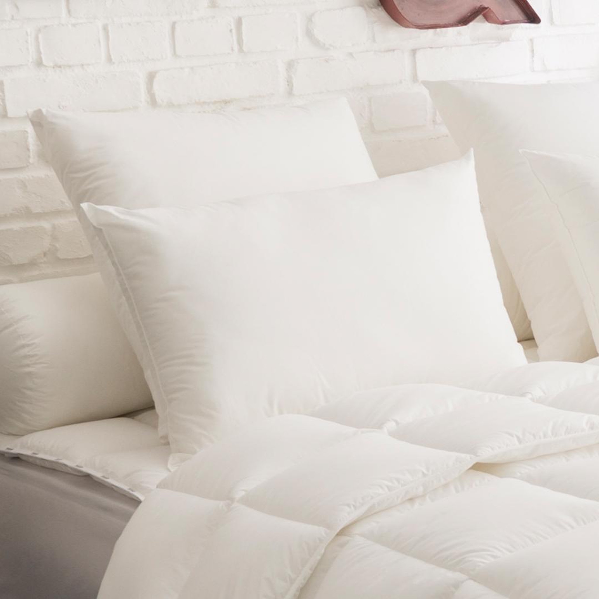 DODO Oreiller ultraconfort medium. Coloris disponibles : Blanc
