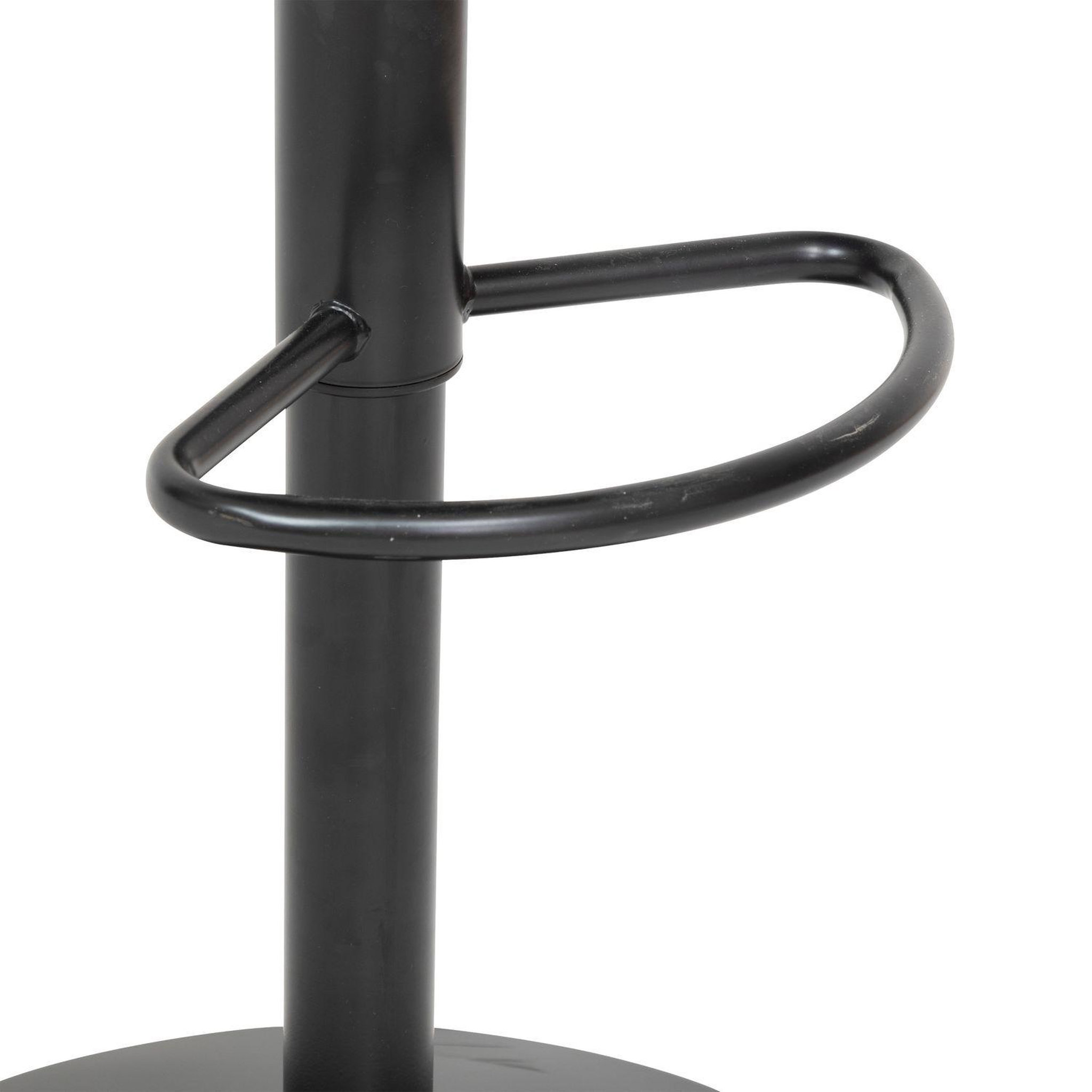 Voir la diapositive 4 : TOILINUX Lot de 2 chaises de bar en tissu delek